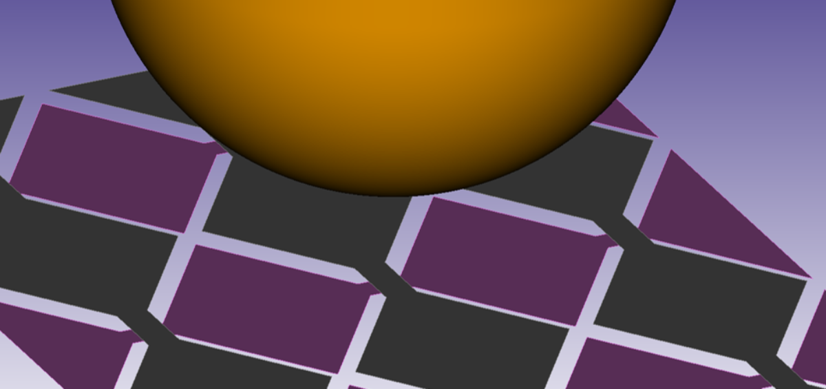 Finger hovering above a touch screen surface